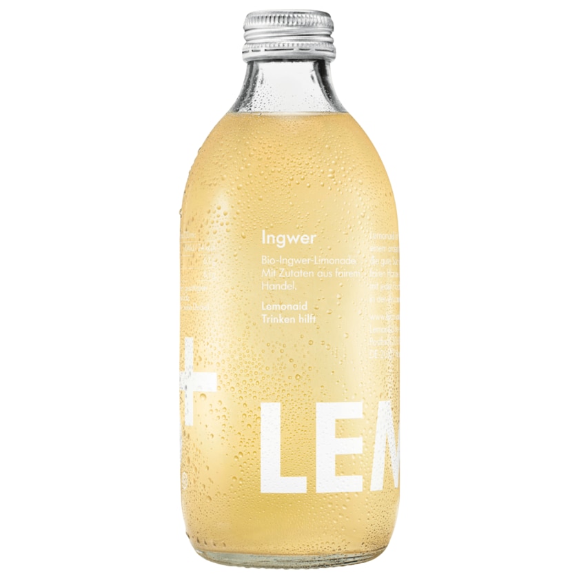 Lemonaid Ingwer Bio 0,33l